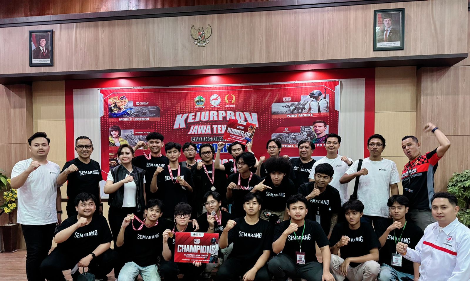 Kota Semarang dan Surakarta Raih Juara Umum Bersama di Kejurprov E-Sport Jawa Tengah 2025