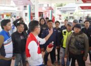 Komunitas Motor Semarang Ikut Cek SPBU Terdampak Banjir dan Rasakan Pertamax Green