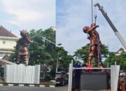 Patung Bima dan Srikandi Percantik Jalan Pahlawan Semarang, Bakal Diresmikan Saat Festival Wayang