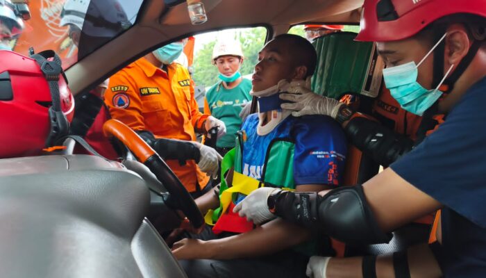 Basarnas Semarang Latih 56 Relawan Tangani Kecelakaan Kendaraan Lewat Bimtek VAR