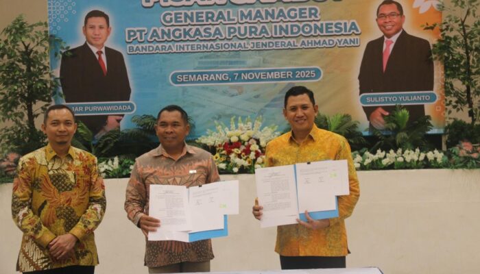 Sulistyo Yulianto Resmi Jabat General Manager Bandara Internasional Jenderal Ahmad Yani Semarang