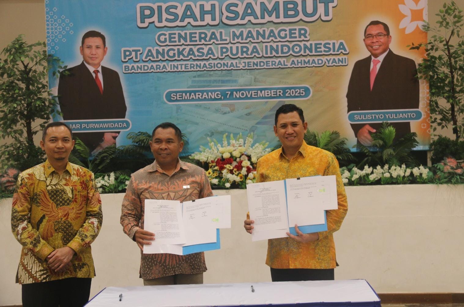 Sulistyo Yulianto Resmi Jabat General Manager Bandara Internasional Jenderal Ahmad Yani Semarang