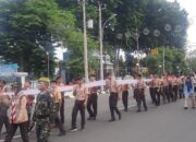 Kirab Merah Putih Sepanjang 1.945 Meter Warnai Peringatan Hari Pahlawan di Semarang