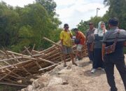 Jembatan Darurat Metro 2 Hanyut, Warga Meteseh Menunggu Kepastian Pembangunan Permanen