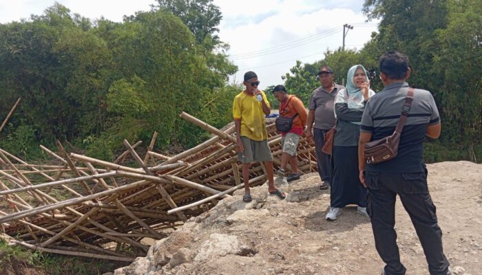 Jembatan Darurat Metro 2 Hanyut, Warga Meteseh Menunggu Kepastian Pembangunan Permanen