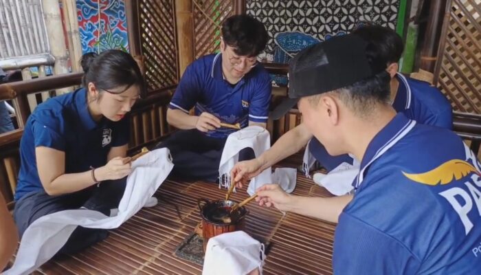 40 Taruna Polisi dari 10 Negara Belajar Batik di Semarang, Kagumi Warisan Budaya Indonesia