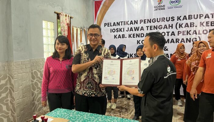 Ali Umar Dhani Pimpin IOSKI Semarang, Dorong Senam Kreasi yang Sehat dan Berbudaya