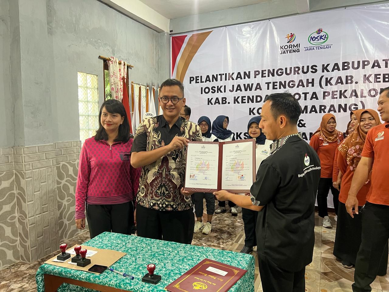 Ali Umar Dhani Pimpin IOSKI Semarang, Dorong Senam Kreasi yang Sehat dan Berbudaya