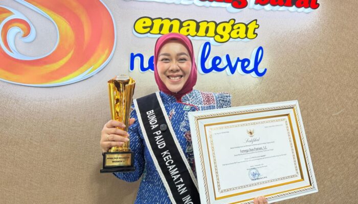 Kisah Femega Dian Putriani Bunda PAUD Semarang Barat Raih Apresiasi Nasional, Ini Perjuangan di Baliknya