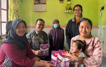 Dukung Kesehatan Warga, Bandara Ahmad Yani Bantu 44 Balita Berisiko Stunting