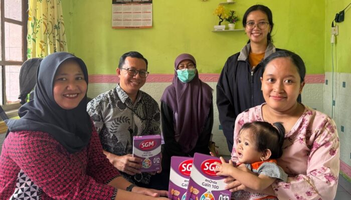 Dukung Kesehatan Warga, Bandara Ahmad Yani Bantu 44 Balita Berisiko Stunting