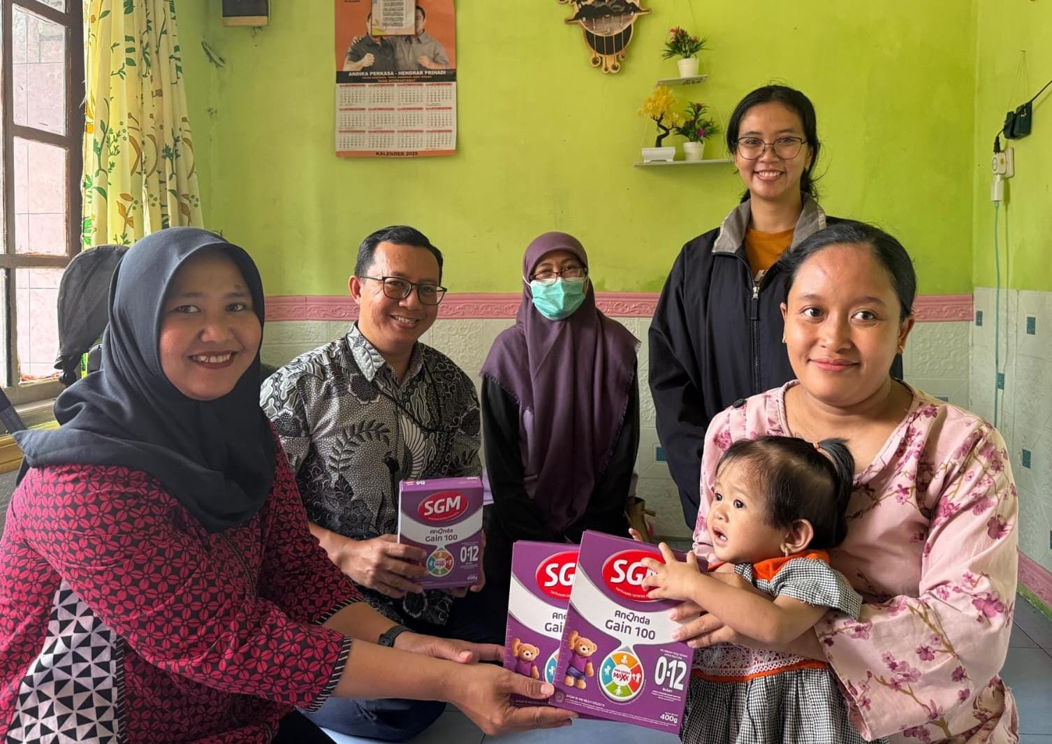 Dukung Kesehatan Warga, Bandara Ahmad Yani Bantu 44 Balita Berisiko Stunting