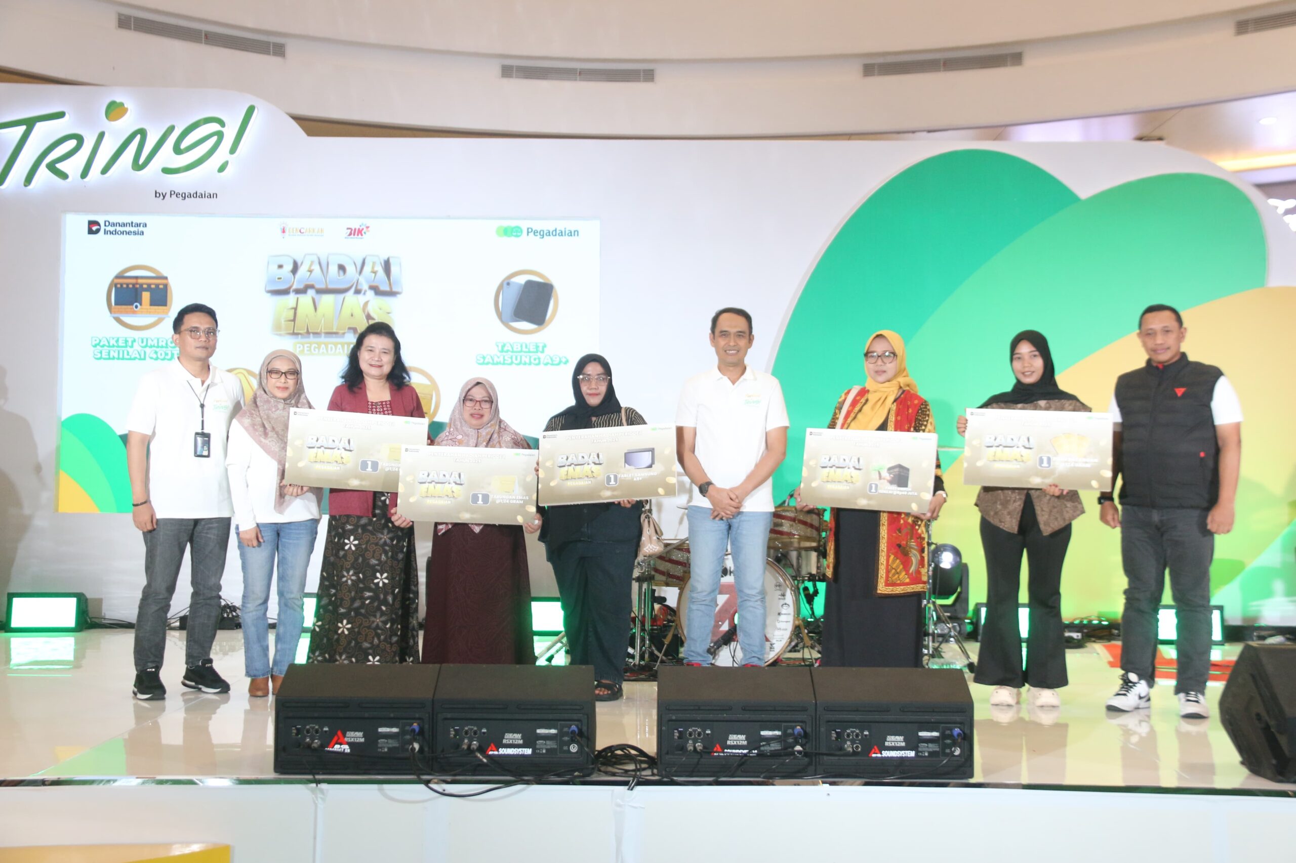 Pegadaian Kanwil XI Semarang Umumkan Pemenang Badai Emas, Dapat Tabungan Emas Hingga Paket Umroh