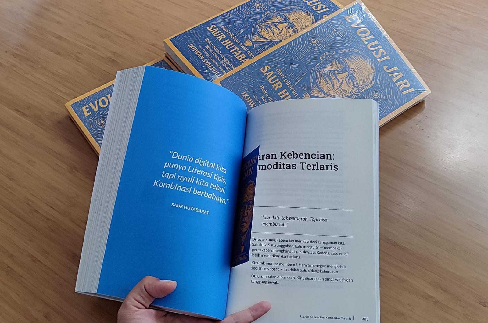 Menjaga Akal di Tengah Ledakan AI: Gagasan Besar dalam “Evolusi Jari”