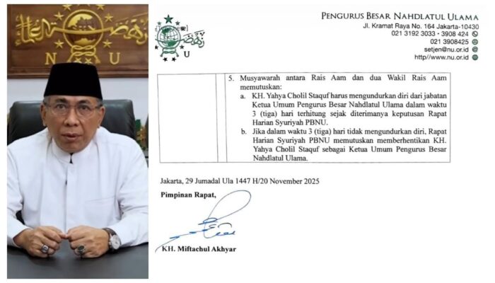 Dinamika Internal PBNU Menghangat, Isu Desakan Mundur Gus Yahya Dibantah Keras