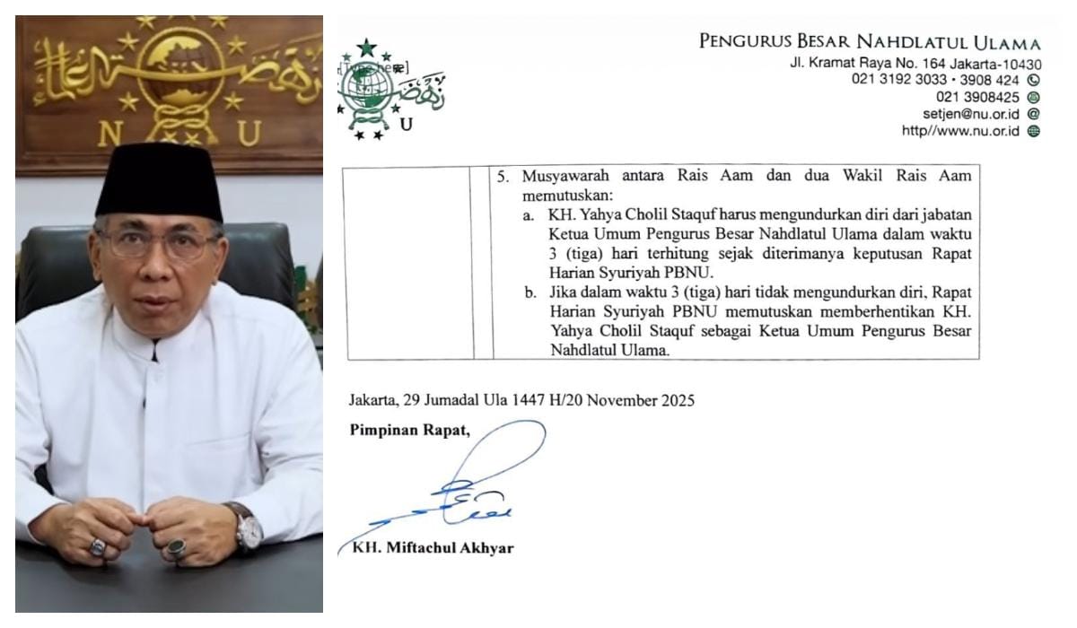 Dinamika Internal PBNU Menghangat, Isu Desakan Mundur Gus Yahya Dibantah Keras