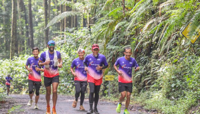 Lewat Trail Run Baturraden, Sekda Jateng Ajak Jaga Kelestarian Alam