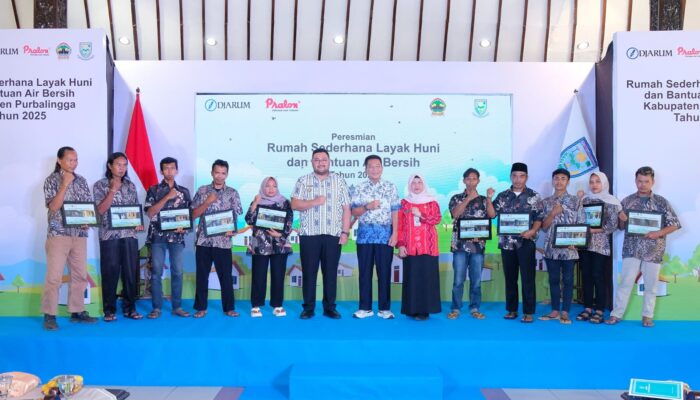 PT Djarum Renovasi 25 Rumah di Purbalingga dan Banjarnegara