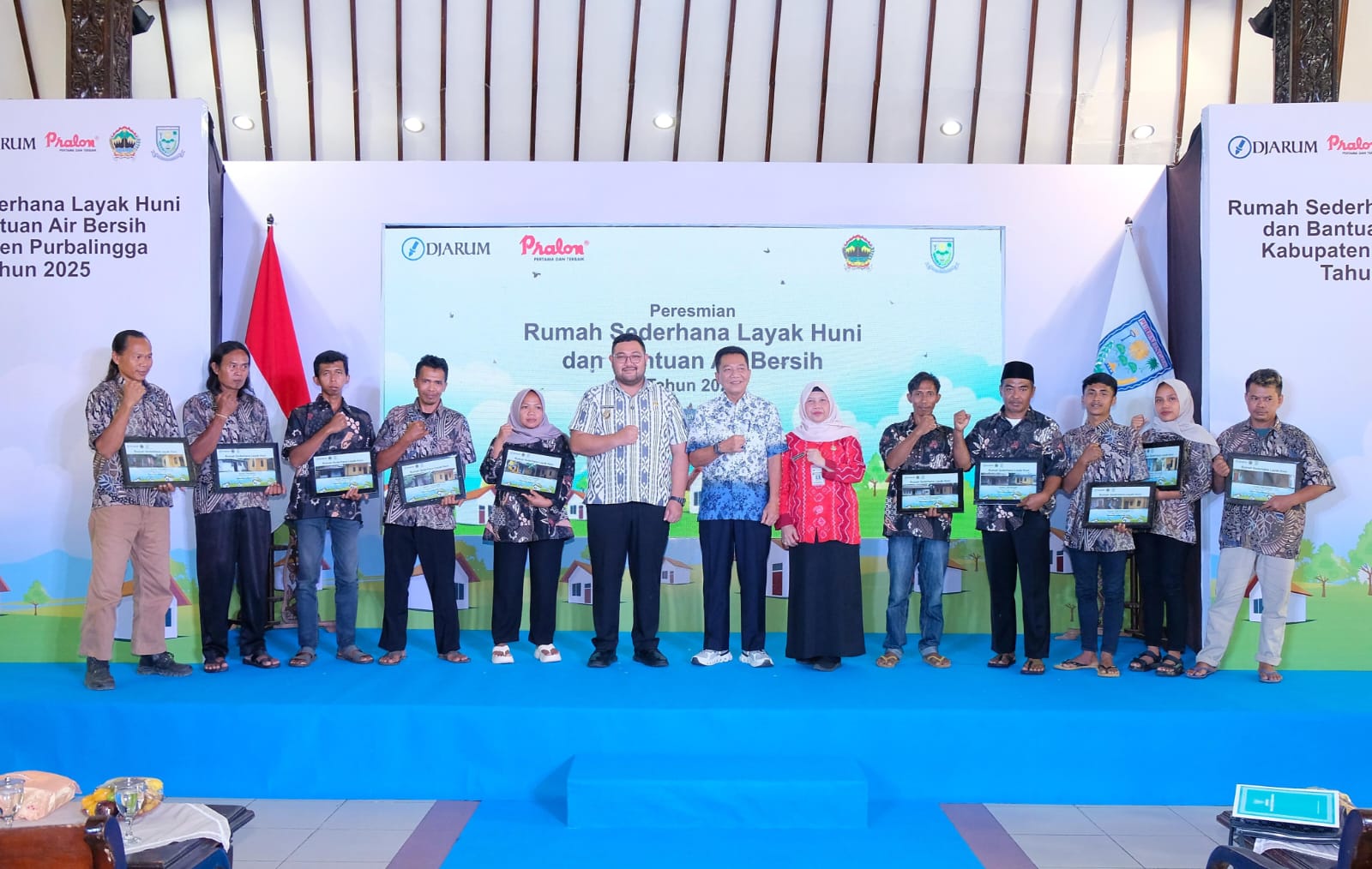 PT Djarum Renovasi 25 Rumah di Purbalingga dan Banjarnegara