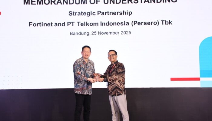 Transformasi Digital Melesat, Telkom Resmi Kerja Sama dengan Raksasa Keamanan Siber Fortinet
