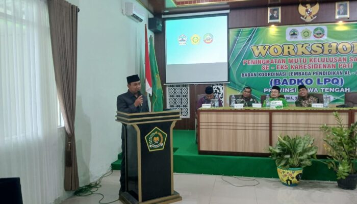 Gelar Workshop Mutu Kelulusan Santri di Blora, Ketua Badko LPQ Jateng: Standar Kompetensi Harus Sama