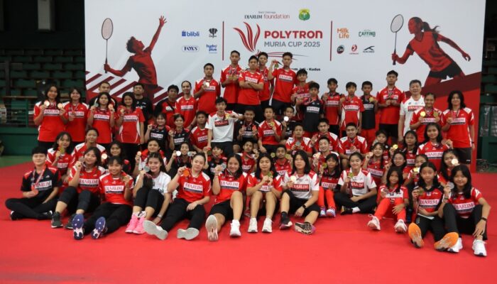 Raih 16 Gelar di Polytron Muria Cup Sirnas C 2025, PB Djarum Sabet Juara Umum