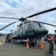 Semarak Pameran Alutsista Penerbad Expo 2025, Helikopter Mil Mi-17 Buatan Rusia Jadi Primadona