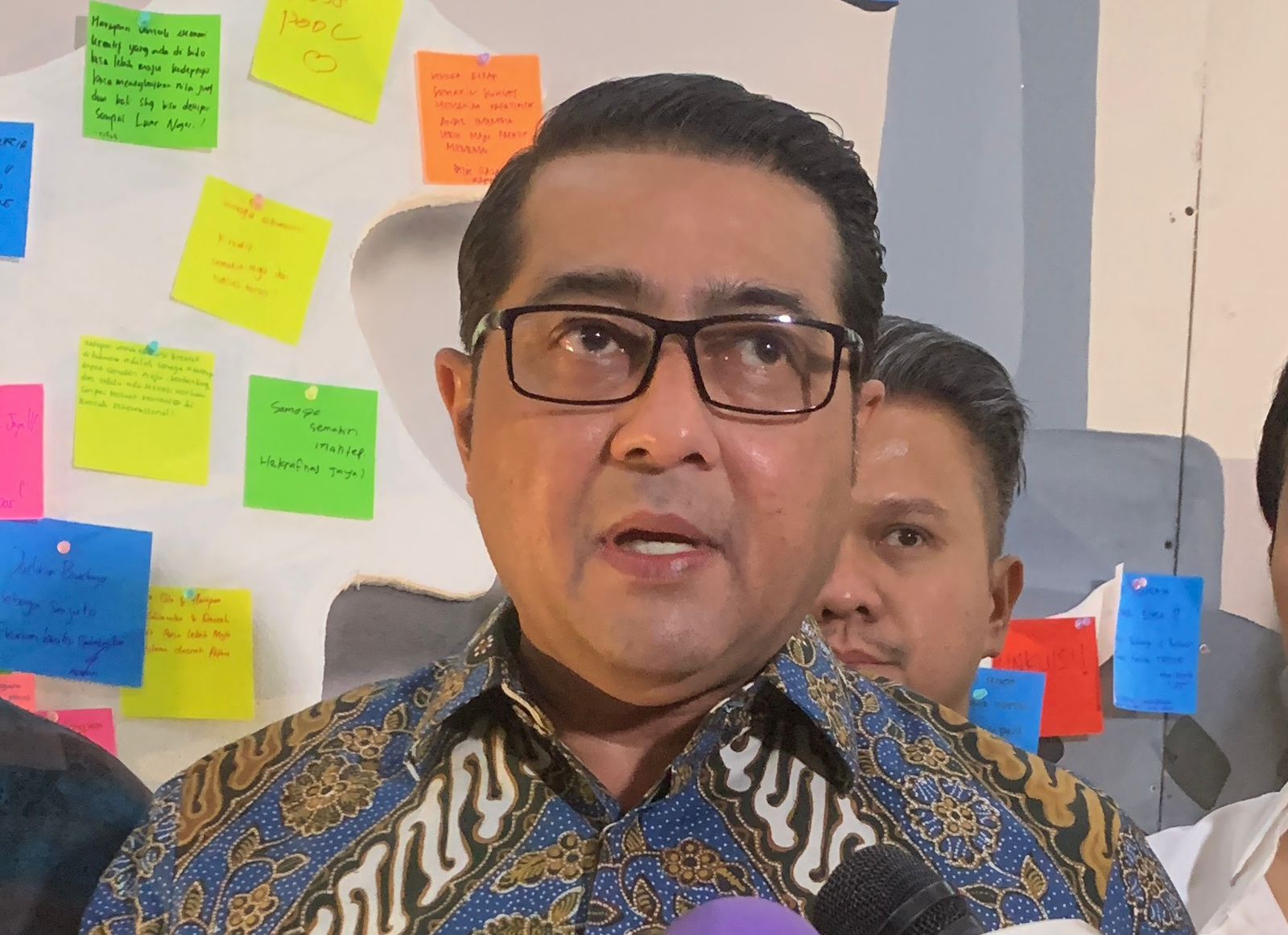 Menteri Ekonomi Kreatif (Menekraf) Teuku Riefky Harsya