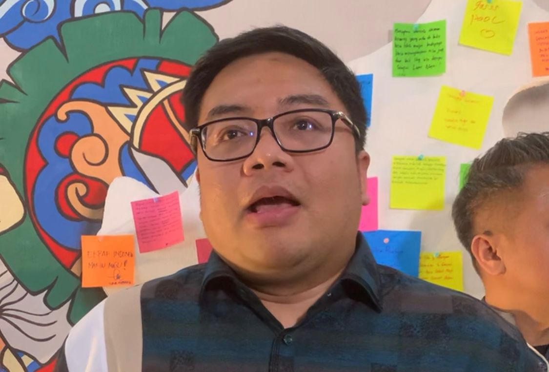 Ketua Umum Gerakan Ekonomi Kreatif Nasional (Gekrafs), Kawendra Lukistian