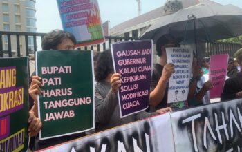 pati demo di polda jateng