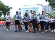 Sekitar 1.400 peserta berseragam olahraga memadati area untuk mengikuti “DPRD Jateng Fun Run: Berlari untuk Persatuan & Kerukunan Bangsa.” (Dok.)