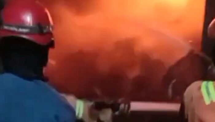 Gudang Daswol di Pringapus Semarang Terbakar, 20 Ton Bahan Ludes Dilalap Api