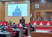Rapat Paripurna DPRD Kabupaten Semarang, di gedung DPRD Kabupaten Semarang, Jumat 28 November 2025. (Bowo Pribadi/beritajateng.tv)
