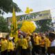Rayakan HUT ke-61, Golkar Jateng Gelar Yellow Fun Walk, Mohamamd Saleh: Dorong Budaya Hidup Sehat