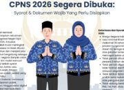 Poster pemberitahuan CPNS 2026 akan segera di buka