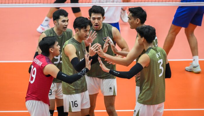Sempat Bantai Thailand di Set 2, Timnas Voli Putra Indonesia Kalah Tipis 23-25