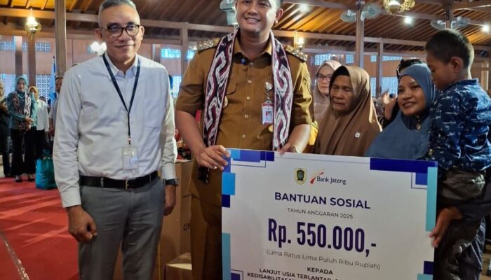 Bank Jateng Permudah Akses Bantuan Sosial Pemkab Klaten