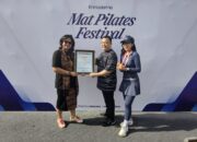 Immoderma Cetak Rekor MURI Senam Mat Pilates Terbanyak Serentak di Empat Kota
