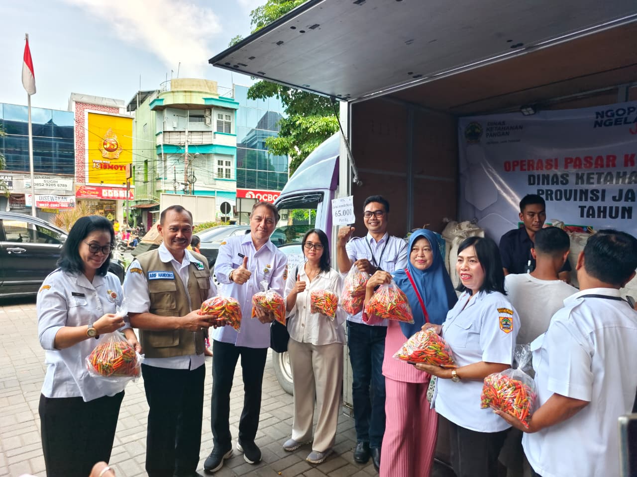 TPID Jateng Turun Tangan Stabilkan Harga Cabai Lewat Operasi Pasar