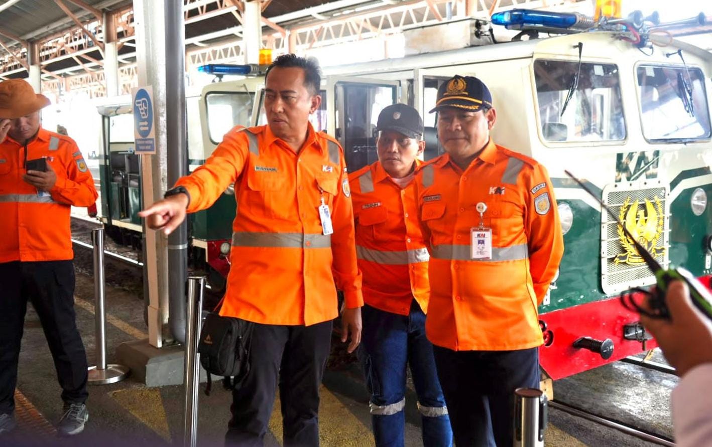 KAI Daop 4 Cek Seluruh Jalur dan Stasiun untuk Perjalanan Aman Saat Nataru