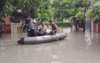 Kali Babon Meluap, Puluhan Rumah di Perumahan Dinar Indah Semarang Kebanjiran
