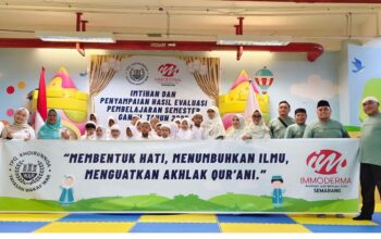 Immoderma Semarang Dukung Pendidikan Alquran Lewat Imtihan TPQ Khairunnisa
