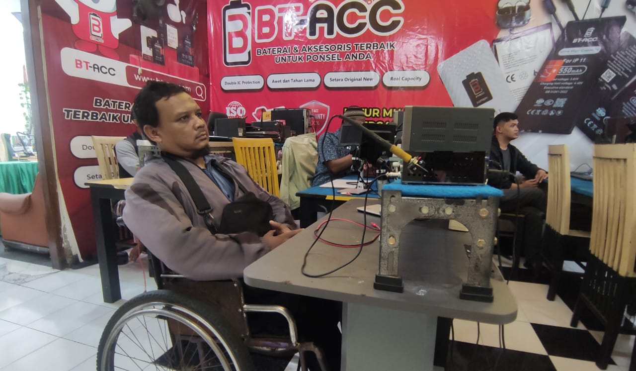 LPK Quantum Telecommunication Buka Pelatihan Gratis Teknisi HP untuk Disabilitas