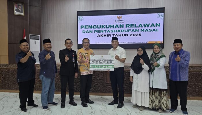 Baznas Kota Semarang Salurkan Rp1,7 Miliar kepada 2.500 Mustahik
