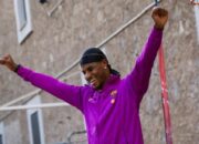 Momen Marcus Rashford ketika berkunjung ke LaMasia