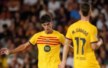 Marc Bernal ketika membela Barcelona pada lanjutan aga LaLiga