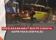 kecelakaan bus PO Cahaya