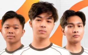 Poster Kabuki dan kawan-kawan atlet Esport cabang game Mobile Legend Bang-Bang pada SEA Games 2025