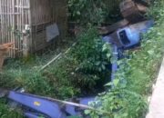 Mini Excavator Terguling