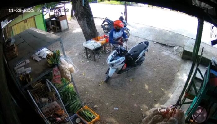 Viral Pencuri Gondol Dompet Isi Rp1,5 Juta di Warung Sayur Blora, Terekam Jelas CCTV Siang Bolong